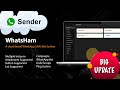 WhatsHam 2.0 - A cloud based WhatsApp with Bot SAAS System