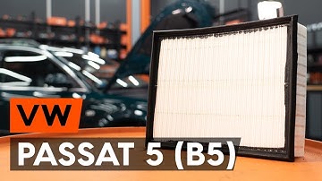 Hoe een luchtfilter vervangen op een VW PASSAT 5 (B5) [AUTODOC-TUTORIAL]