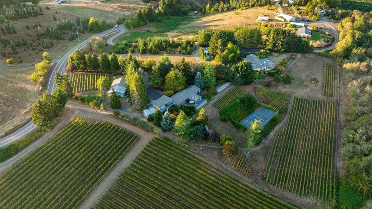 Boutique Vineyard & Winery For Sale Willamette Valley, Oregon YouTube