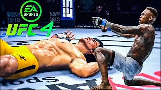 Bruce Lee Vs Israel Adesanya  Ea Sports Ufc 4  Epic Fight 