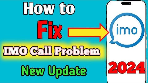 How to Fix Imo video & Audio call problem in new update 2024 new update mai ye masla hai