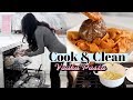 Real life cook  clean with me   misslizheart