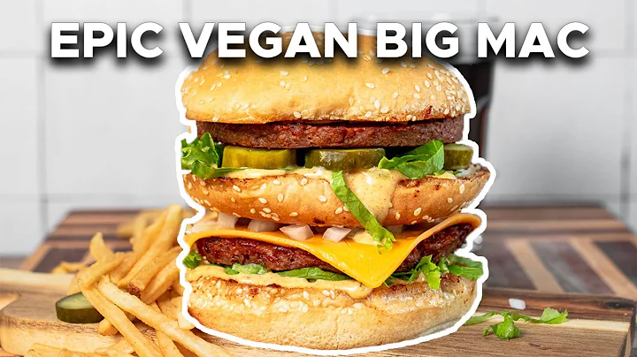VEGAN BIG MAC (McDonald's Copycat) | Vegan Fast Food Recipes