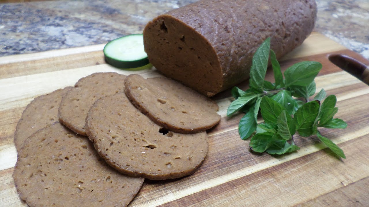 Beef like Lunch Meat, Vegan Cooking Show by Kyong Weathersby YouTube