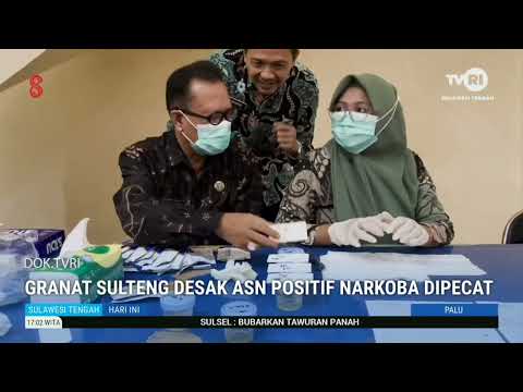 STHI - Granat Sulteng Desak ASN Positif Narkoba Dipecat