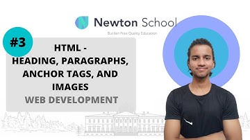 HTML: Heading, Paragraphs, Anchor tags, and Images | Web Development | Aditya Raj Gupta