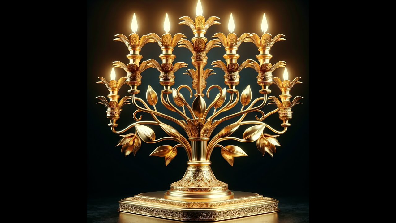 Exodus 25 The Golden Lampstand With Seven Lamps And The Lampstand In Exodus 25 The Golden Lampstand With Seven Lamps And The Lampstand In