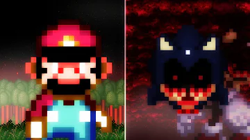 Devil Mario Vs Sonic.EXE