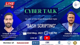 Cyber Talk | Bash Scripting, one of the most demanded topic - Indian Cyber Security Solutions