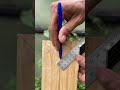 Trick to measure a 45 degree angle with a final result of 90 degrees. #woodworking #wood #carpenter