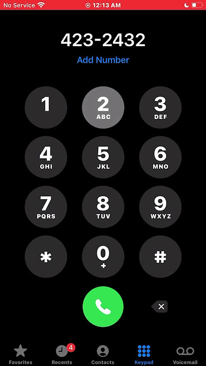 My phone number