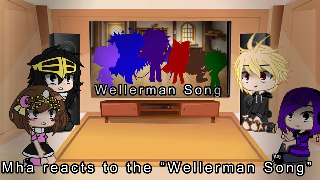 Mha reacts to the “Wellerman Song” ( My video )