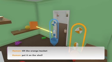 Creating Multimodal Interactive Agents with Imitation and Self-Supervised Learning