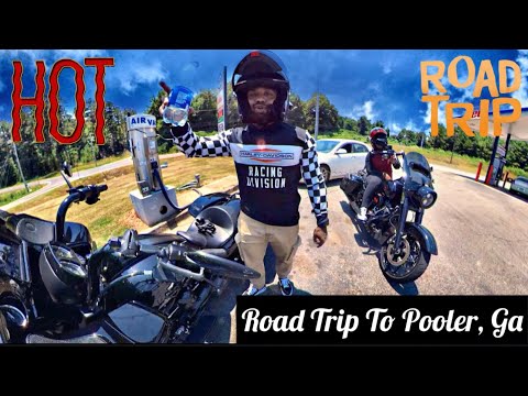 Part 1: Motorcycle Road Trip To Pooler, Ga #letsgetgetgetit #poolerga #roadglide