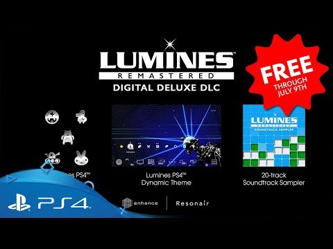 Lumines Remastered | Digital Deluxe DLC Bundle | PS4