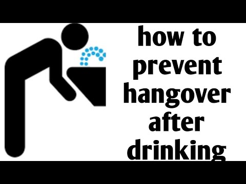 how to prevent hangover after drinking, hangover tips, hangover homeopathic medicine, - YouTube