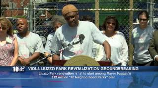 VIOLA LIUZZO PARK REVITALIZATION GROUNDBREAKING PRESS CONFERENCE(, 2016-07-12T23:39:10.000Z)