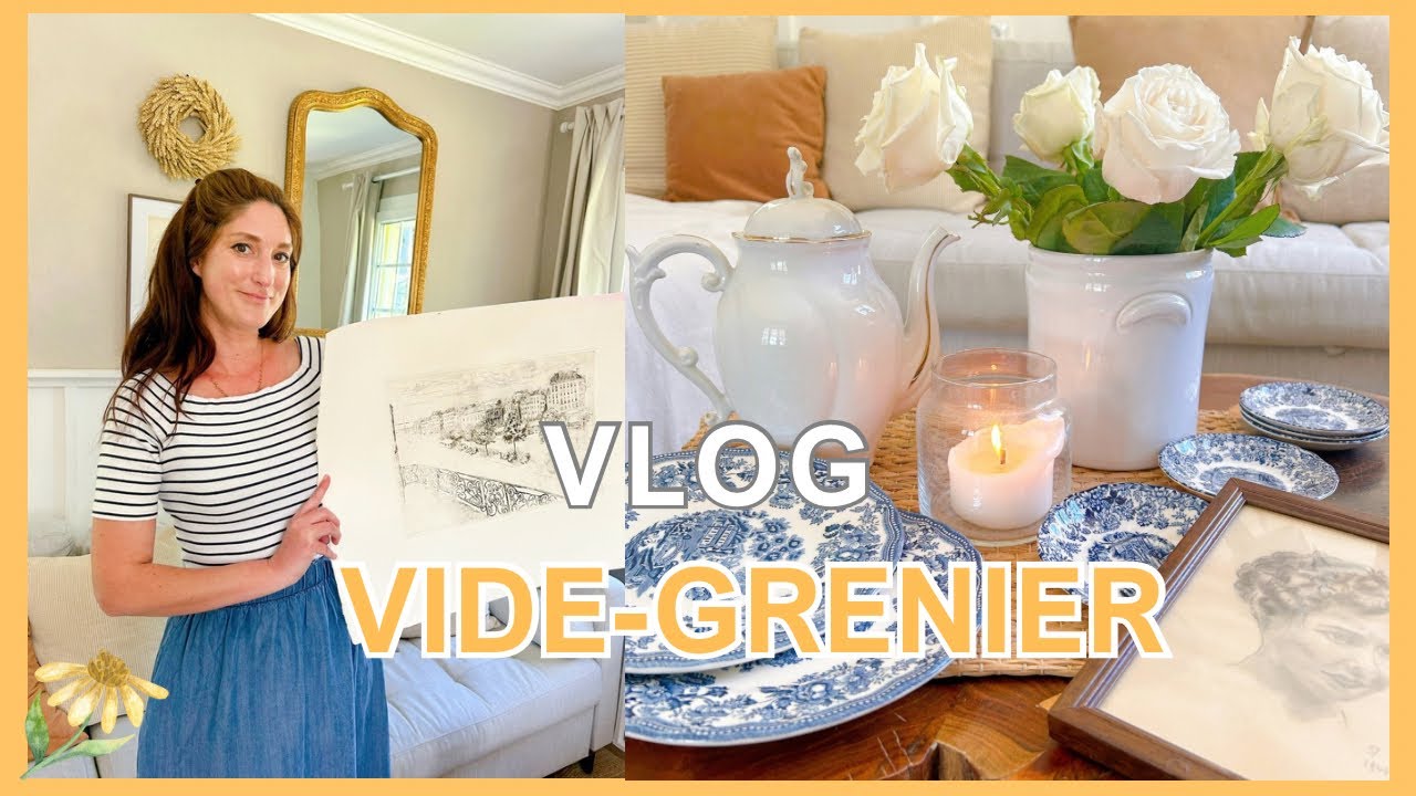 Trouvailles de Vide Grenier | Vlog