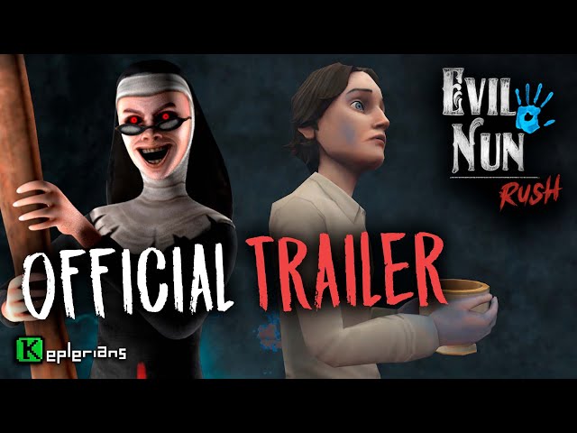 EVIL NUN RUSH 🔨 Official TRAILER + GAMEPLAY TEASER 🔵🖐 class=