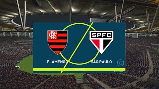 FLAMENGO X SÃO PAULO BRASILEIRÃO 2024 PES 2017 PATCH 2024