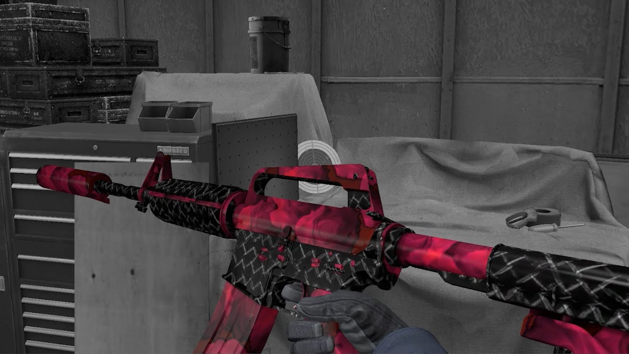 csgo workshop M4A1-S Dark Rose - YouTube