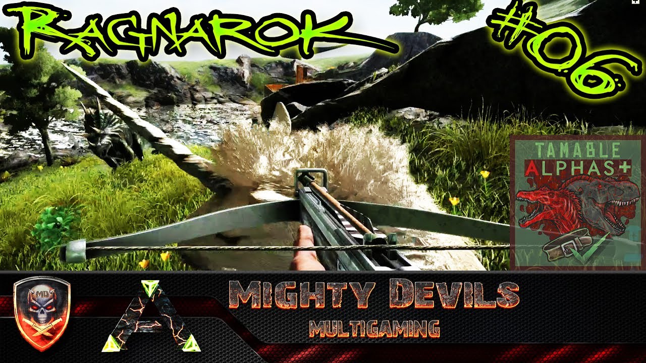 ARK: Ragnarok with tameable Alphas 🐲 #06 Auf der Jagd | Survival