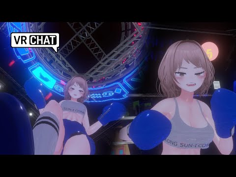 She live-streamed your beating to the world🏆 VRchat POV BOXING