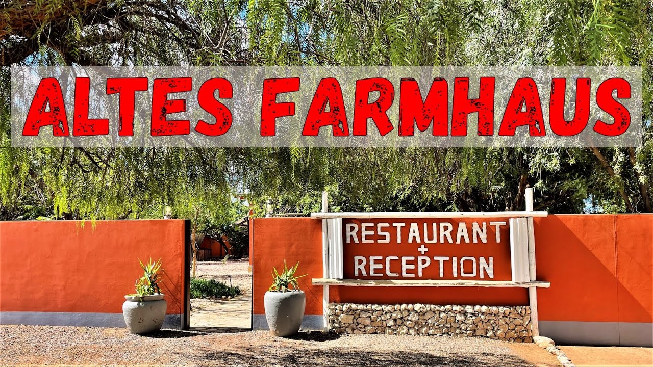 Altes Farmhaus Restaurant in Kalkrand, Hardap Region, southern Namibia