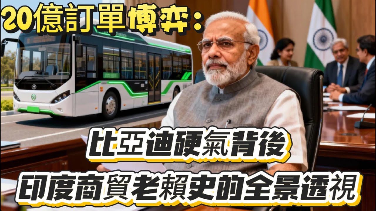 20億訂單談判現場翻臉！比亚迪為何敢對印度說「先全款，再發貨」？背後藏數千家中企慘痛教訓