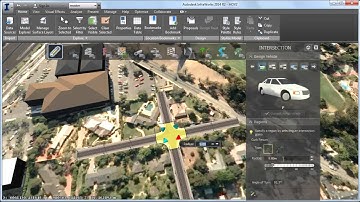 Autodesk InfraWorks 360: Intersections - Adjust Radius