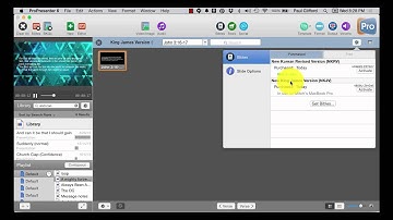 ProPresenter 6 Tutorials: New features part 14 -- Bibles Enhancements