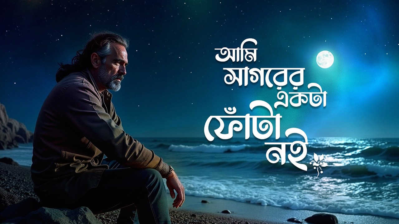 আমি সাগরের একটা ফোঁটা নই | Deep Voice Bengali Song | Life Realisation