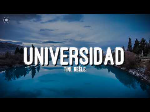 TINI, Beéle - Universidad (Letra)