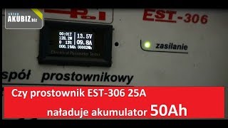 Prostownik Stefpol Est-306 25A. Test