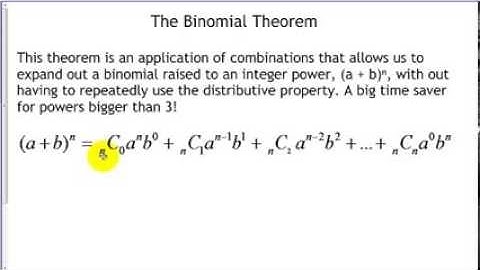 Counting Principles Tutorial