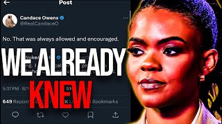 Candace Owens Finally Said The Quiet Part Out Loud