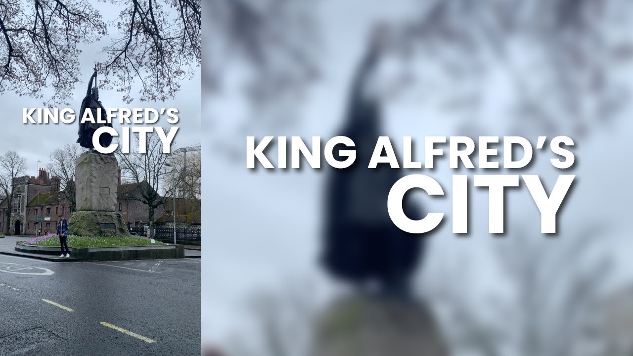 Visiting Winchester - The City of KING ALFRED! #history #shorts #vikings #saxons #kingalfred