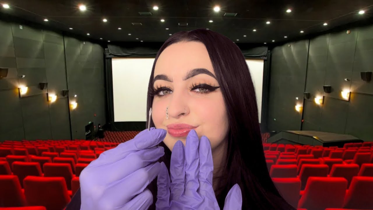 [ASMR] Piercing You At The Movies | Soft Spoken