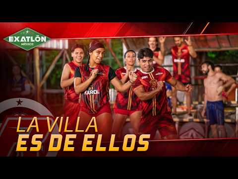 THE RED TEAM WINS VILLA 360! | EXATLÓN MÉXICO SEASON 10