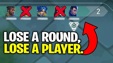 5 Radiants VS 5 Diamonds, but every loss they LOSE a player!