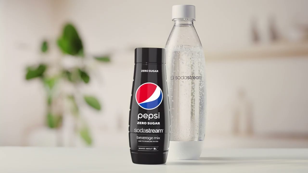 Du soda fait maison avec SodaStream x Pepsi