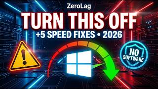 Double Your FPS in 1 Click! 2026 Ultimate PC Gaming Optimization Guide