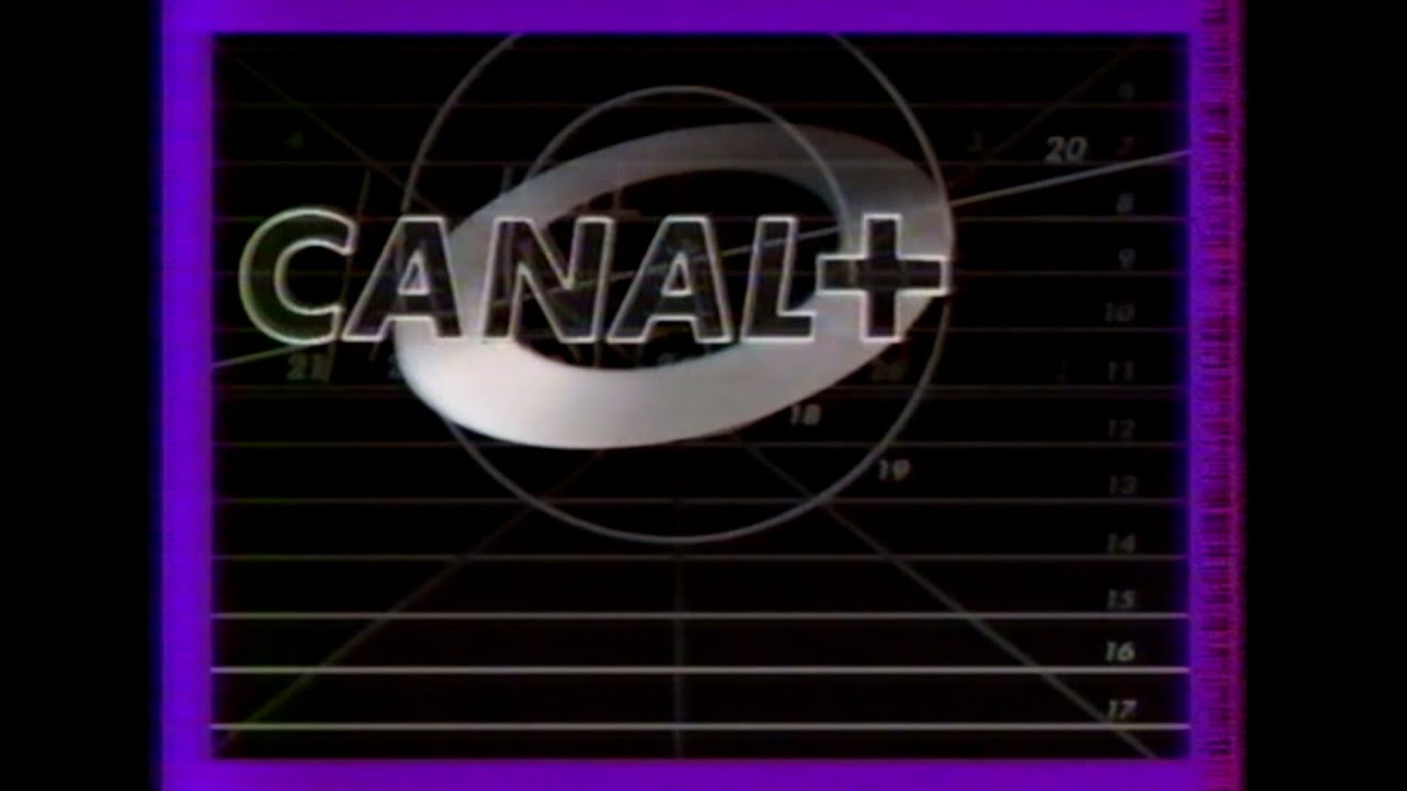 CANAL+ fin document, fermeture d'antenne, mire