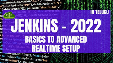 #Jenkins Basics to Advanced In Telugu | Jenkins Realtime Setup
