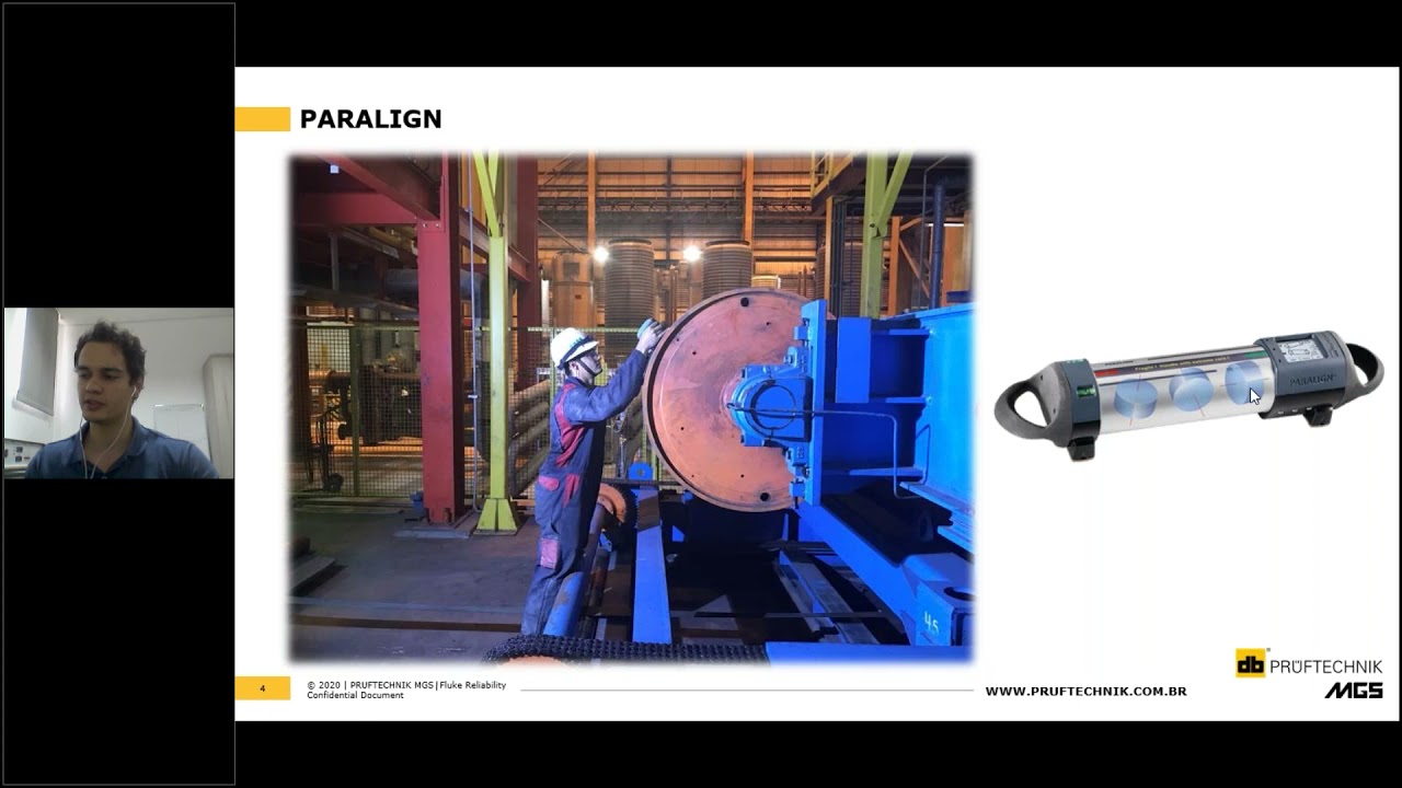 Webinar: PARALIGN® - Alinhamento e Paralelismo de Rolos para o Setor de Siderurgia