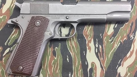 Item of the week 11/29/22 - WWII Colt 1911A1 Pistol