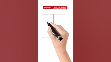 Find the missing number #shorts #youtubeshorts