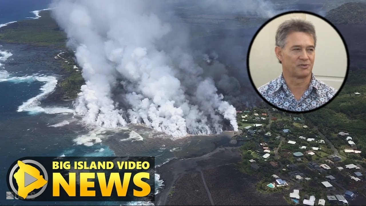 Kapoho Lava Flow Update From Civil Defense (Jun. 4, 2018)