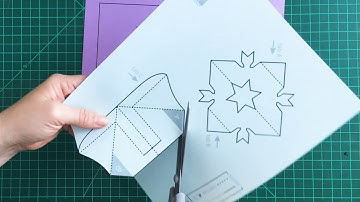 DIY Snowflake Card from Matthew Reinhart