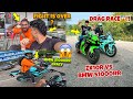 Fight is over  bmw s1000rr vs zx10r   loudest superbikes ever  preparation of ladakh ride